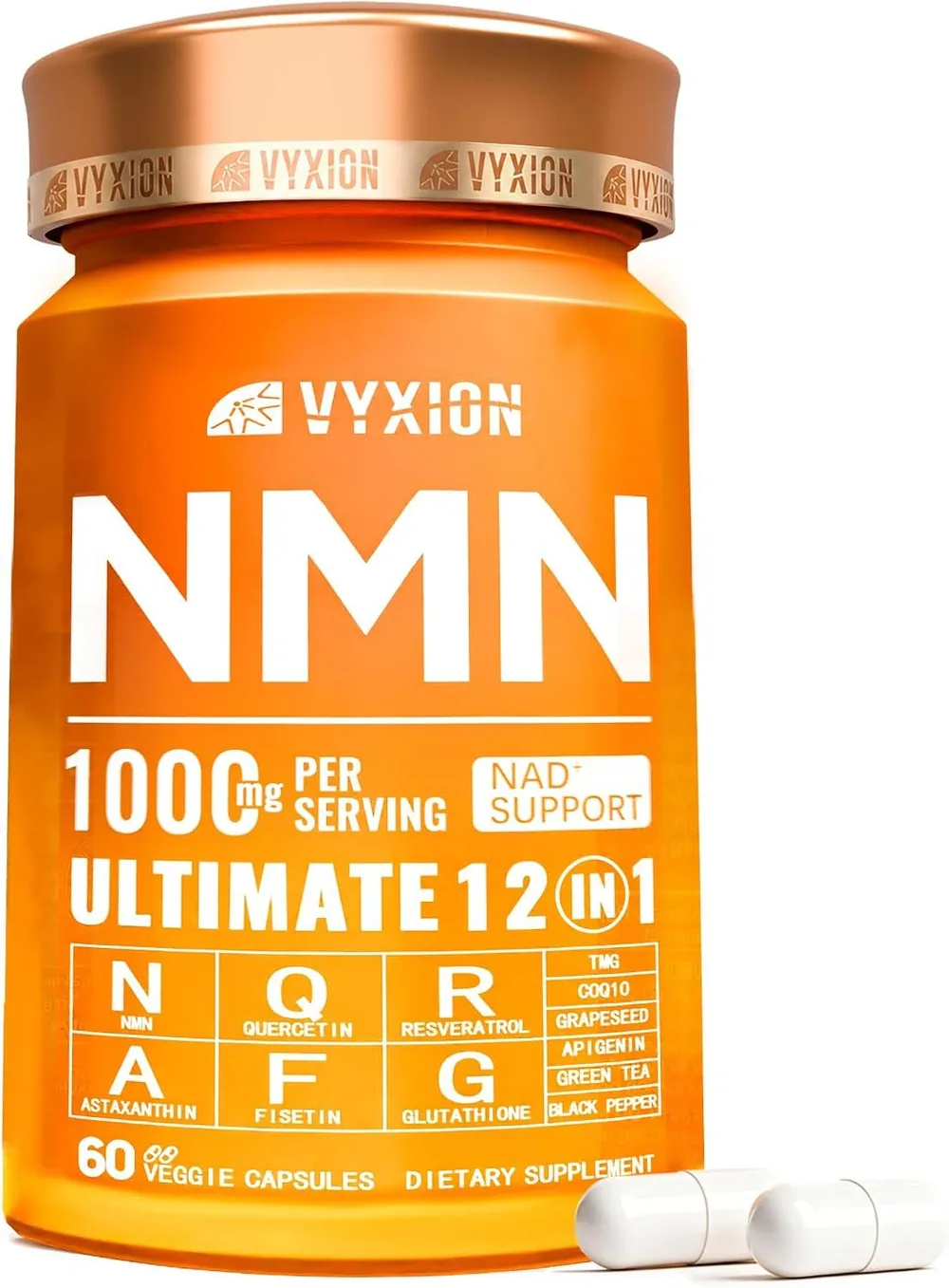 Vyxion NMN Complex Capsules, 60 capsules