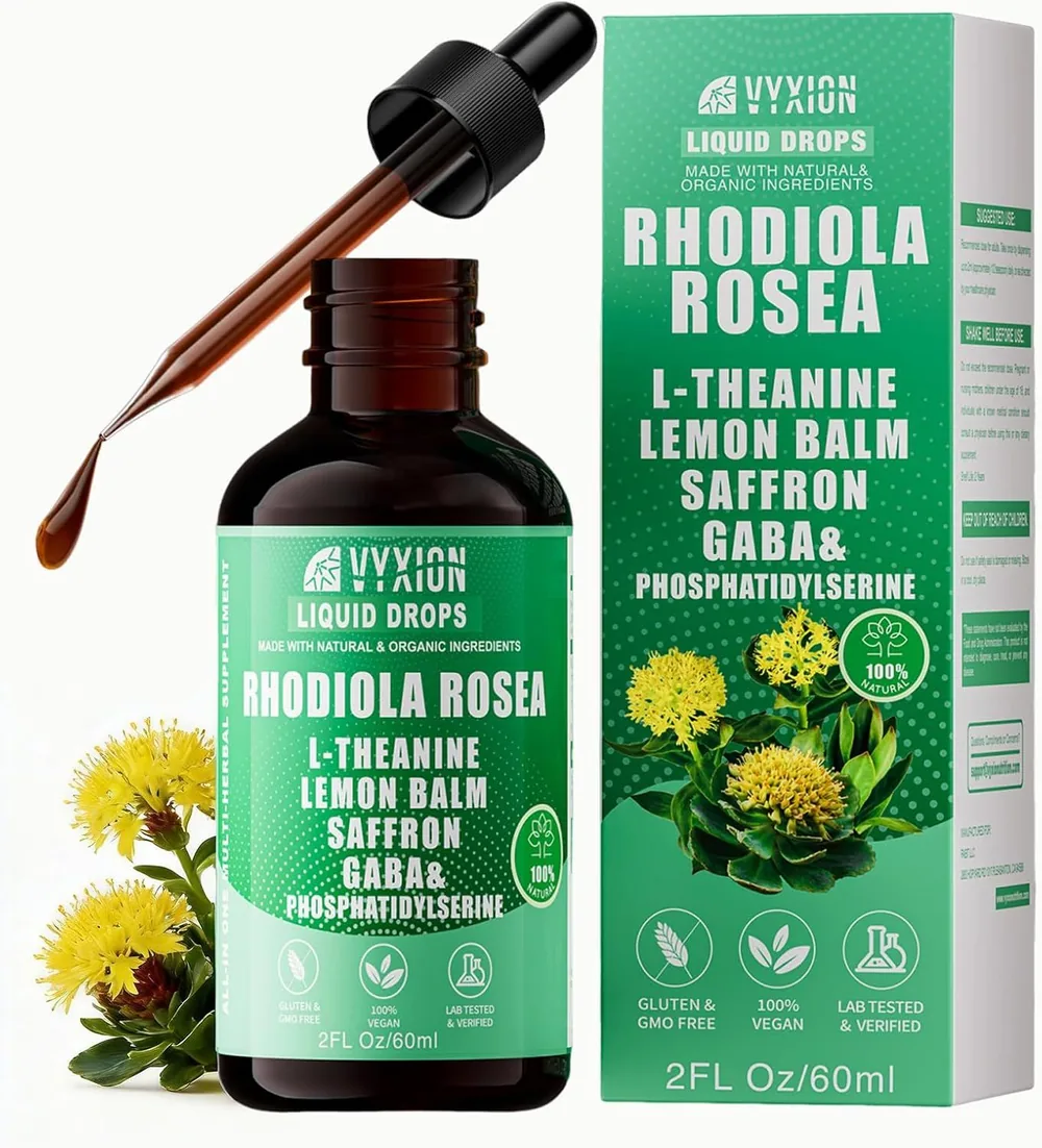 Vyxion Rhodiola Rosea Tincture, 60 ml